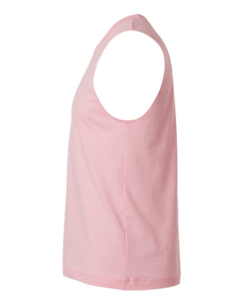 Bella + Canvas 3483 Jersey Muscle Tank - Pink - side