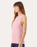 Bella + Canvas 3483 Jersey Muscle Tank - Pink - model side
