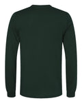 Bella+Canvas 3501 Unisex Jersey Long Sleeve Tee - Forest - back