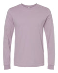 Bella+Canvas 3501 Unisex Jersey Long Sleeve Tee - Light Violet - flat front