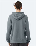 Bella+Canvas 3719 Unisex Sponge Fleece Pullover Hoodie - Blue Storm - model back