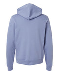 Bella+Canvas 3719 Unisex Sponge Fleece Pullover Hoodie - Lavender Blue - back