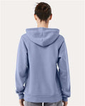 Bella+Canvas 3719 Unisex Sponge Fleece Pullover Hoodie - Lavender Blue - model back