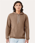 Bella+Canvas BC3719 Unisex Sponge Fleece Pullover Hoodie - Vintage Brown - model front