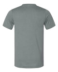 Bella+Canvas 3001CVC Unisex Heather CVC Short Sleeve Tee - Heather Blue Storm - back