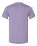 Bella+Canvas 3001CVC Unisex Heather CVC Short Sleeve Tee - Heather Dark Lavender - back