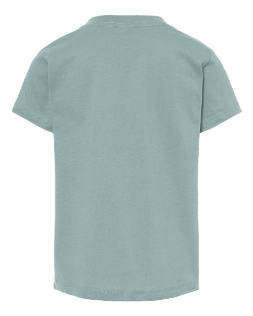 BELLA + CANVAS 3001T Toddler Jersey Tee - Dusty Blue - back