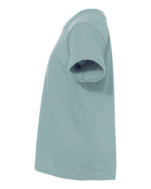 BELLA + CANVAS 3001T Toddler Jersey Tee - Dusty Blue - side