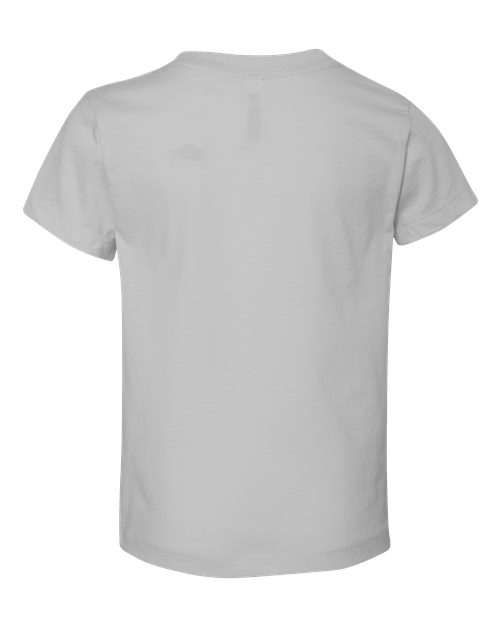 BELLA + CANVAS 3001T Toddler Jersey Tee - Solid Athletic Grey - back