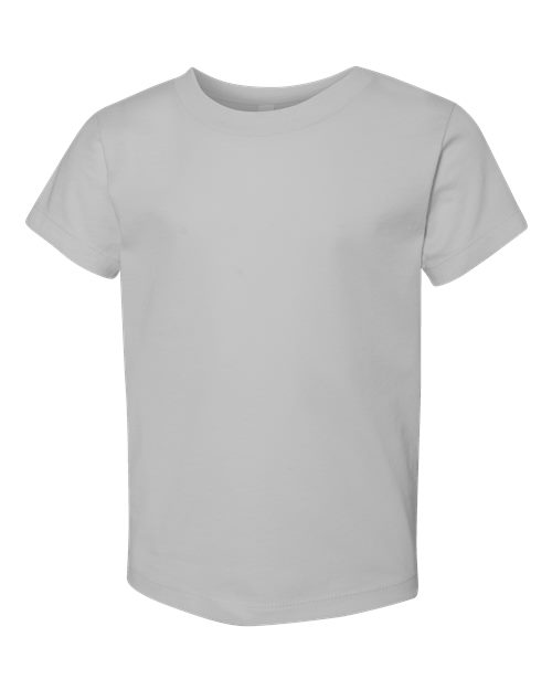 BELLA + CANVAS 3001T Toddler Jersey Tee - Solid Athletic Grey - front