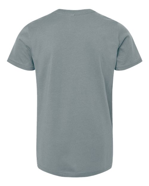 Bella + Canvas 3001Y Youth Jersey Tee - Blue Storm - back