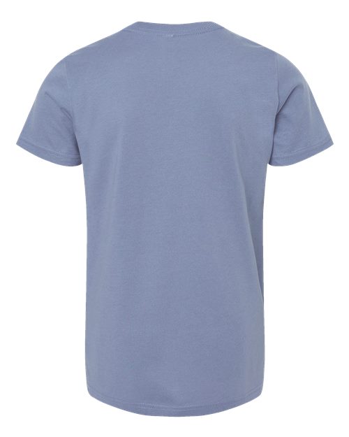 Bella + Canvas 3001Y Youth Jersey Tee - Lavender Blue - back