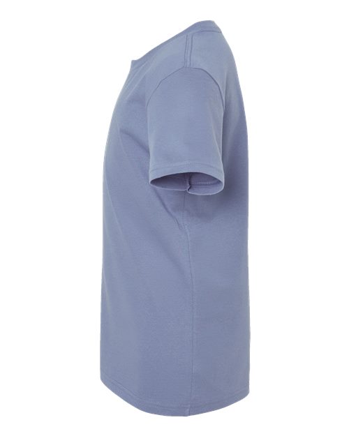 Bella + Canvas 3001Y Youth Jersey Tee - Lavender Blue - side