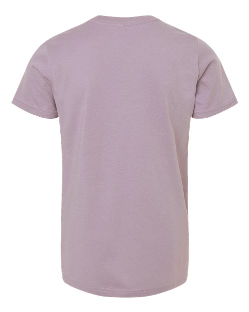 Bella + Canvas 3001Y Youth Jersey Tee - Light Violet - back