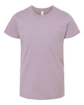 Bella + Canvas 3001Y Youth Jersey Tee - Light Violet - flat front