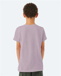 Bella + Canvas 3001Y Youth Jersey Tee - Light Violet - model back