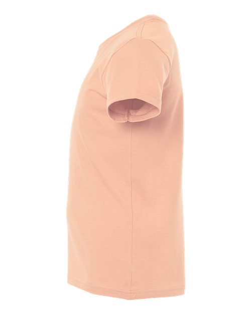 Bella + Canvas 3001Y Youth Jersey Tee - Peach - side