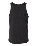 BELLA + CANVAS 3480CVC Unisex Heather CVC Tank - Black Heather - back