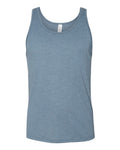 BELLA + CANVAS 3480CVC Unisex Heather CVC Tank - Heather Slate - front