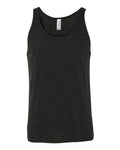 BELLA + CANVAS 3484 Unisex Triblend Tank - Charcoal Black Triblend - front