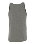 BELLA + CANVAS 3484 Unisex Triblend Tank - Grey Triblend - back