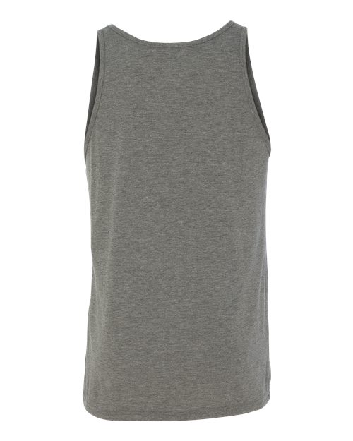 BELLA + CANVAS 3484 Unisex Triblend Tank - Grey Triblend - back