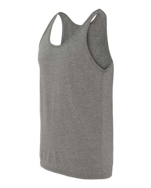 BELLA + CANVAS 3484 Unisex Triblend Tank - Grey Triblend - side