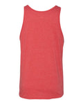 BELLA + CANVAS 3484 Unisex Triblend Tank - Red Triblend - back