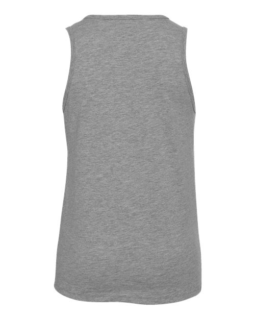 BELLA + CANVAS 3480YCVC Youth Heather CVC Tank - Athletic Heather - back