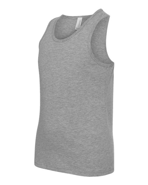 BELLA + CANVAS 3480YCVC Youth Heather CVC Tank - Athletic Heather - side