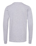 BELLA + CANVAS 3501YCVC Youth Heather CVC Long Sleeve Tee - Athletic Heather - back