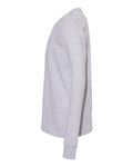 BELLA + CANVAS 3501YCVC Youth Heather CVC Long Sleeve Tee - Athletic Heather - side