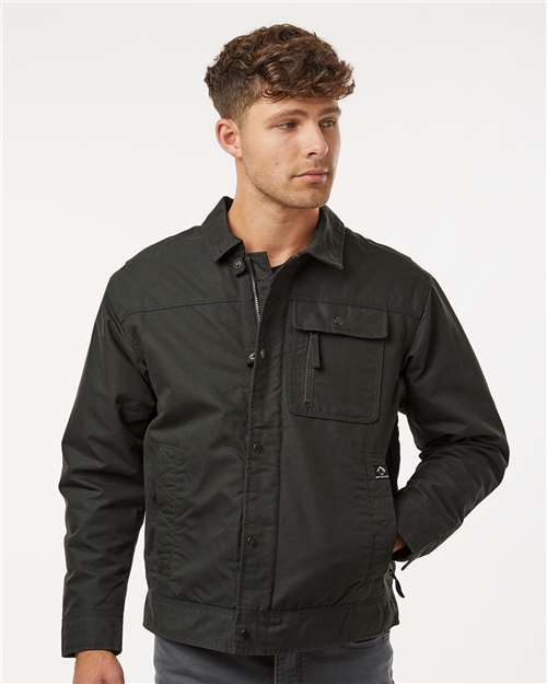 DRI DUCK 5057 Men's Renegade Lifestyle Jacket - Charcoal - model front