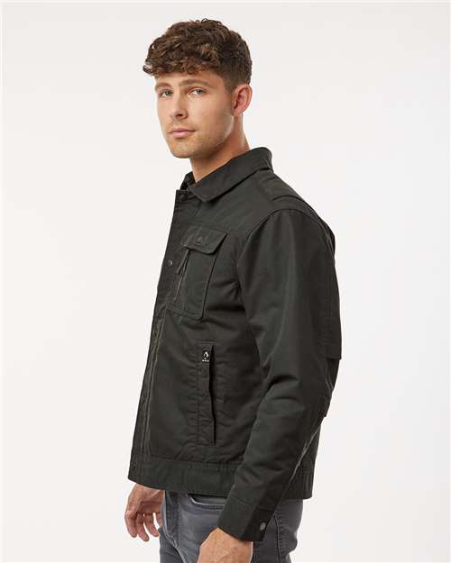 DRI DUCK 5057 Men's Renegade Lifestyle Jacket - Charcoal - model side