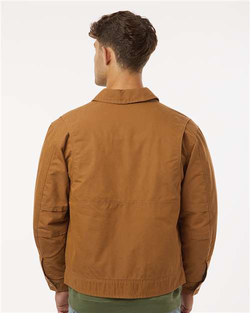 DRI DUCK 5057 Men's Renegade Lifestyle Jacket - Saddle - model back