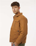 DRI DUCK 5057 Men's Renegade Lifestyle Jacket - Saddle - model side