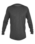 ANETIK MVLPRL8 Men's Low Pro Tech Long Sleeve T-Shirt - Charcoal Heathered - front