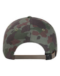 Imperial DNA010 The Aloha Rope Cap - Frog Skin Camo/ Green - back