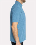 ANETIK MPLPRS0 Men's Low Pro Tech Polo - Bahama Heathered - model side