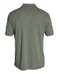 ANETIK MPLPRS0 Men's Low Pro Tech Polo - Dark Olive Heathered - back