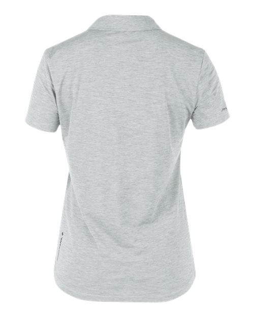 ANETIK WPBRZS1 Women's Breeze Tech Polo - Alloy Heathered - back