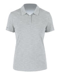 ANETIK WPBRZS1 Women's Breeze Tech Polo - Alloy Heathered - front