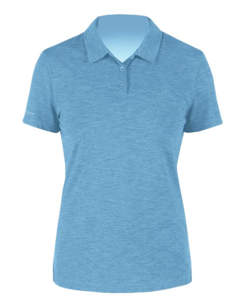 ANETIK WPBRZS1 Women's Breeze Tech Polo - Bahama Heathered - front