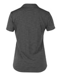 ANETIK WPBRZS1 Women's Breeze Tech Polo - Charcoal Heathered - back