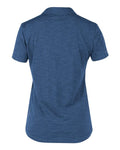ANETIK WPBRZS1 Women's Breeze Tech Polo - Navy Heathered - back