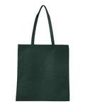Q-Tees Q126300 Non-Woven Tote Bag - Forest Green - front