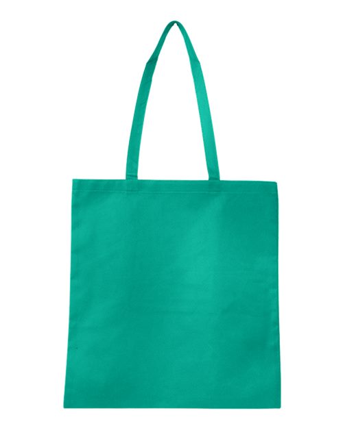 Q-Tees Q126300 Non-Woven Tote Bag - Kelly Green - back