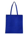 Q-Tees Q126300 Non-Woven Tote Bag - Royal - front