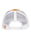 The Game GB452E Everyday Trucker Cap - Athletic Gold/ White - back