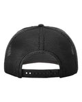 Richardson 112WF Fremont Trucker Cap - Charcoal/ Black - back